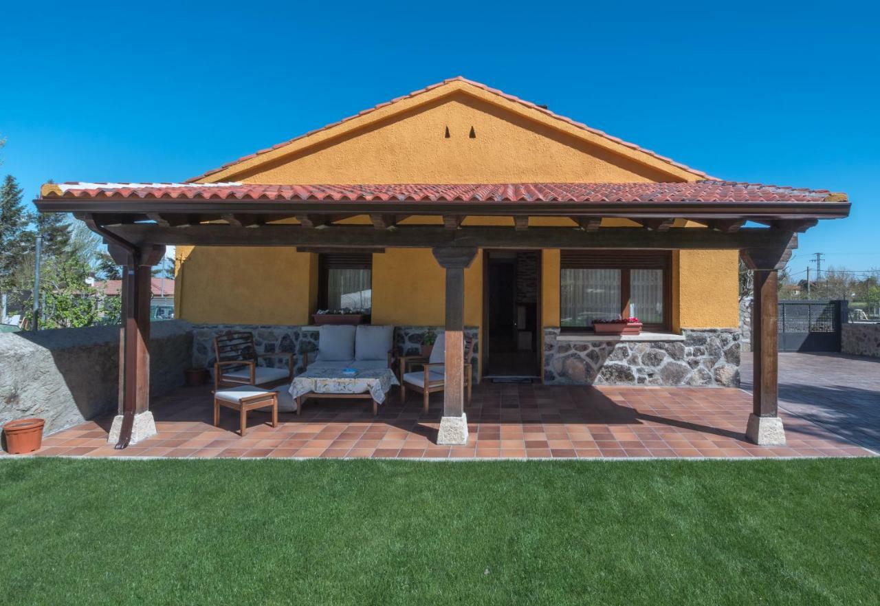 Casa Cantera Del Berrocal Ortigosa del Monte Esterno foto